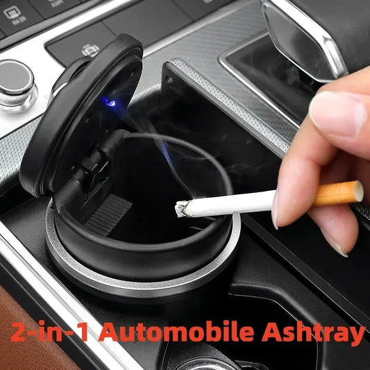 Portable LED Smoke Car Ashtray