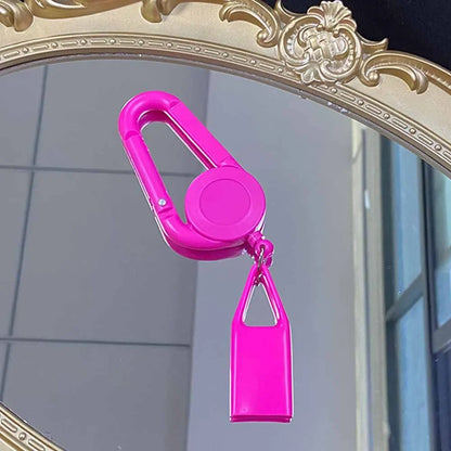 Silicone Lighter Holder with Retractable Keychain