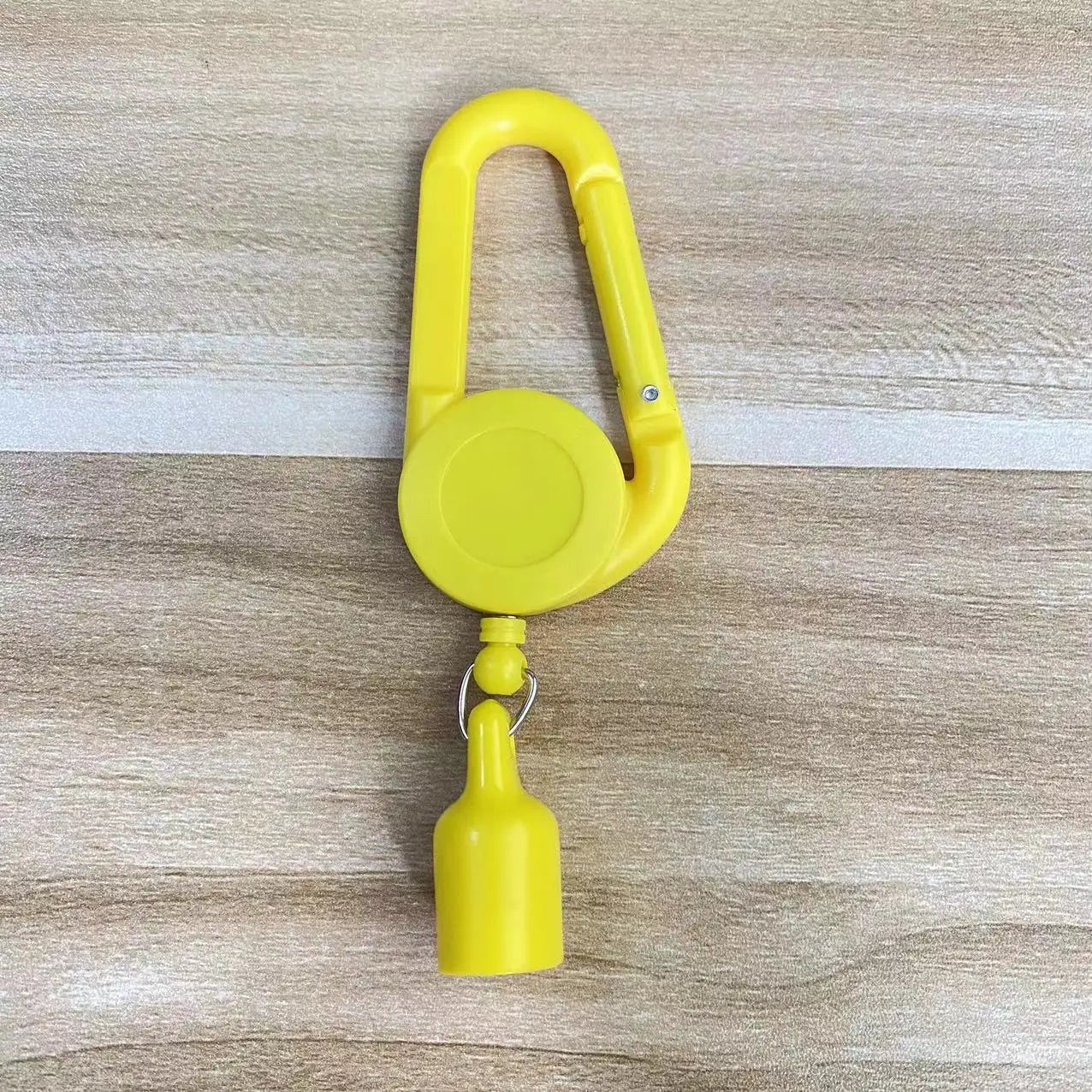 Retractable Lighter Holder with Carabiner Clip