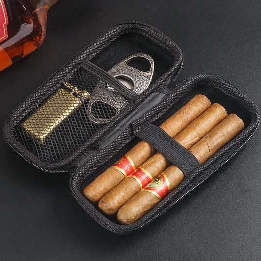 Portable Travel Cigar Case