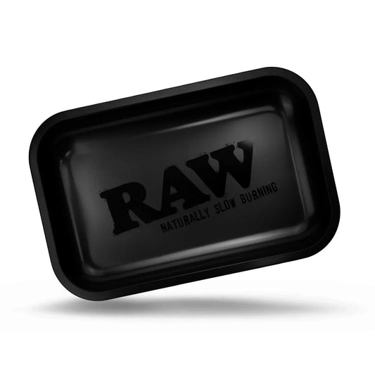 matte black rolling tray