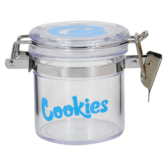 Aluminum/Glass Cookie Container