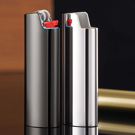 Metal Lighter Case Cover for Bic Standard Size